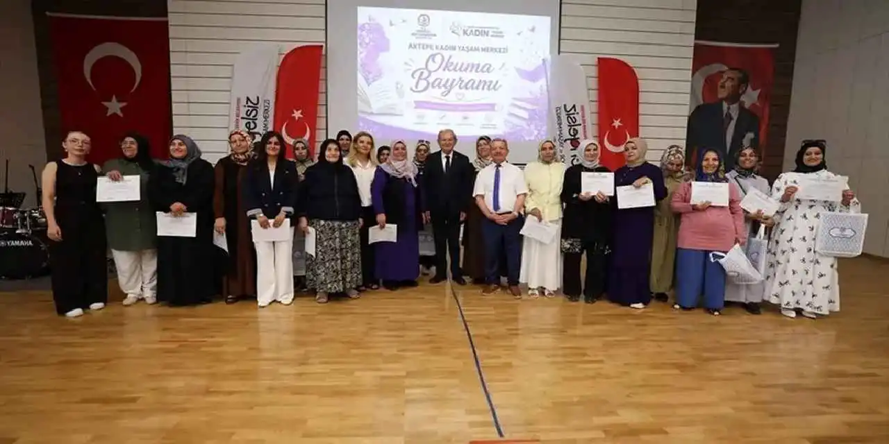 Denizli'de hayatları değişen kadınlar sertifikalarını aldı