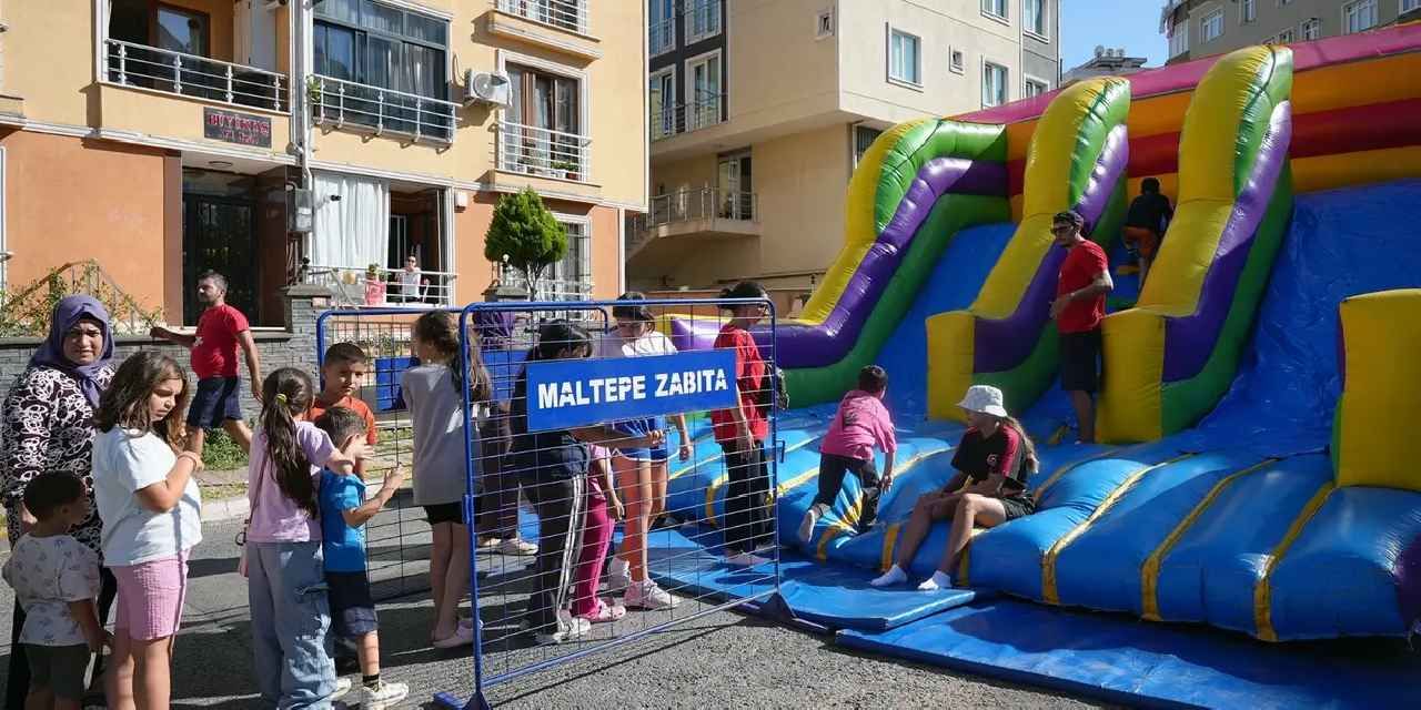 İstanbul Maltepe’de Spor ve Oyun Şöleni Zümrütevler’de