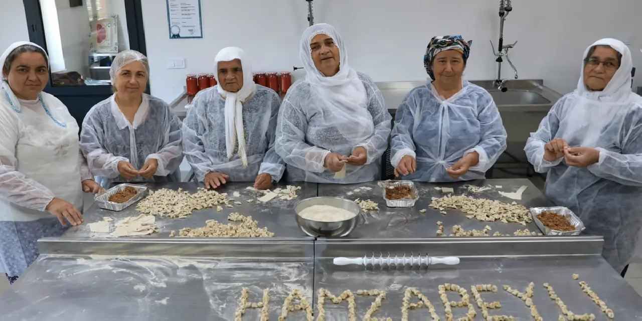 Mersin'de kadınların üretimine güçlü destek