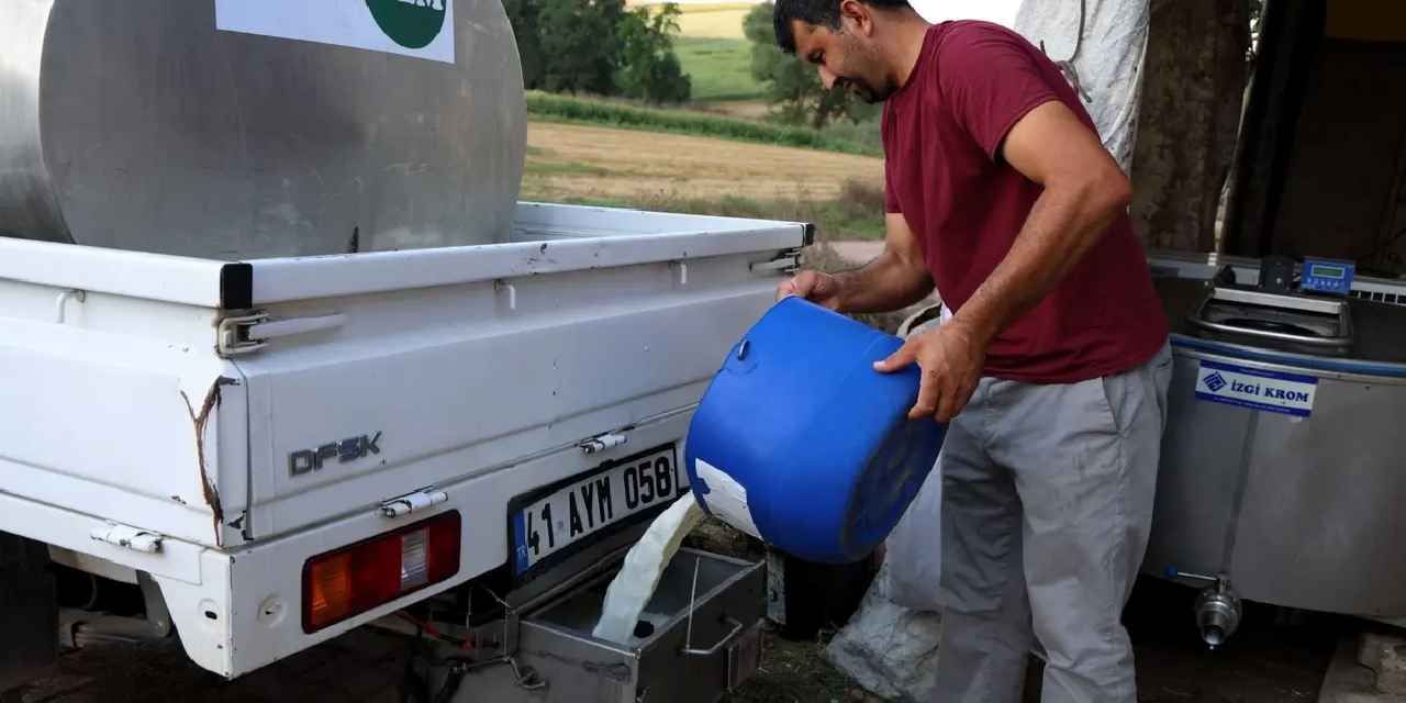 Kocaeli’de üreticiye süt soğutma tankı desteği