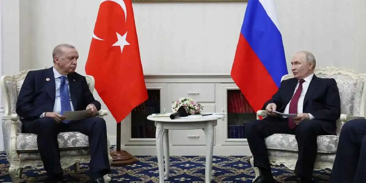 Erdoğan ve Putin Bişkek’te bir araya geldi