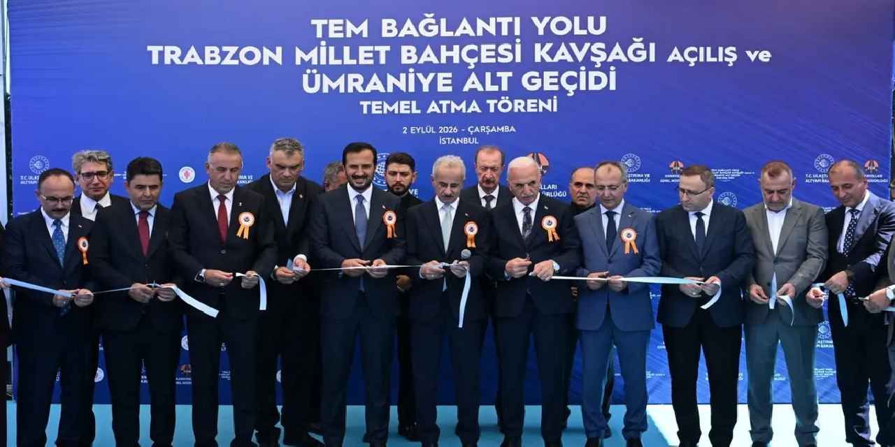 Ümraniye’de ulaşım yatırımları hız kesmiyor... Alt geçidin temeli atıldı