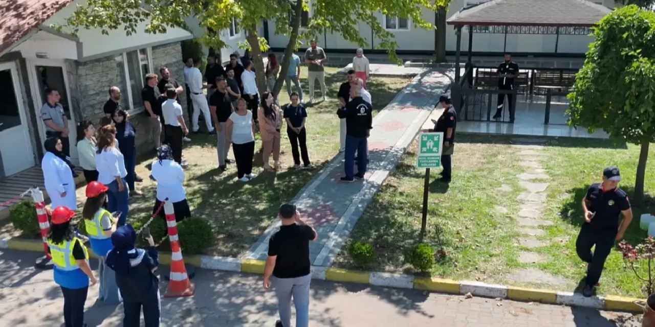 Kocaeli'de Acil Durum Tatbikatları Gerçek Zamanlı Test Edildi