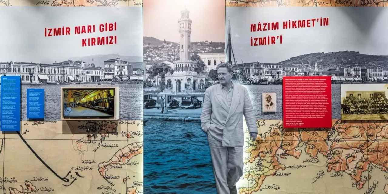 Nâzım Hikmet sergisi İzmir'de açıldı