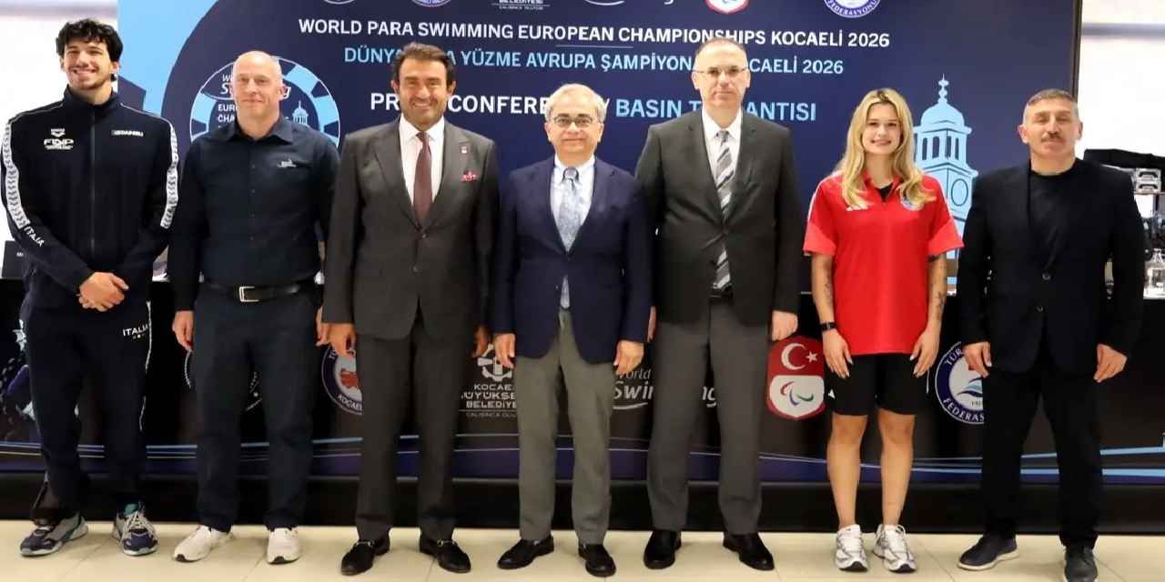 Kocaeli’de Avrupa Para Yüzme Şampiyonası tanıtıldı