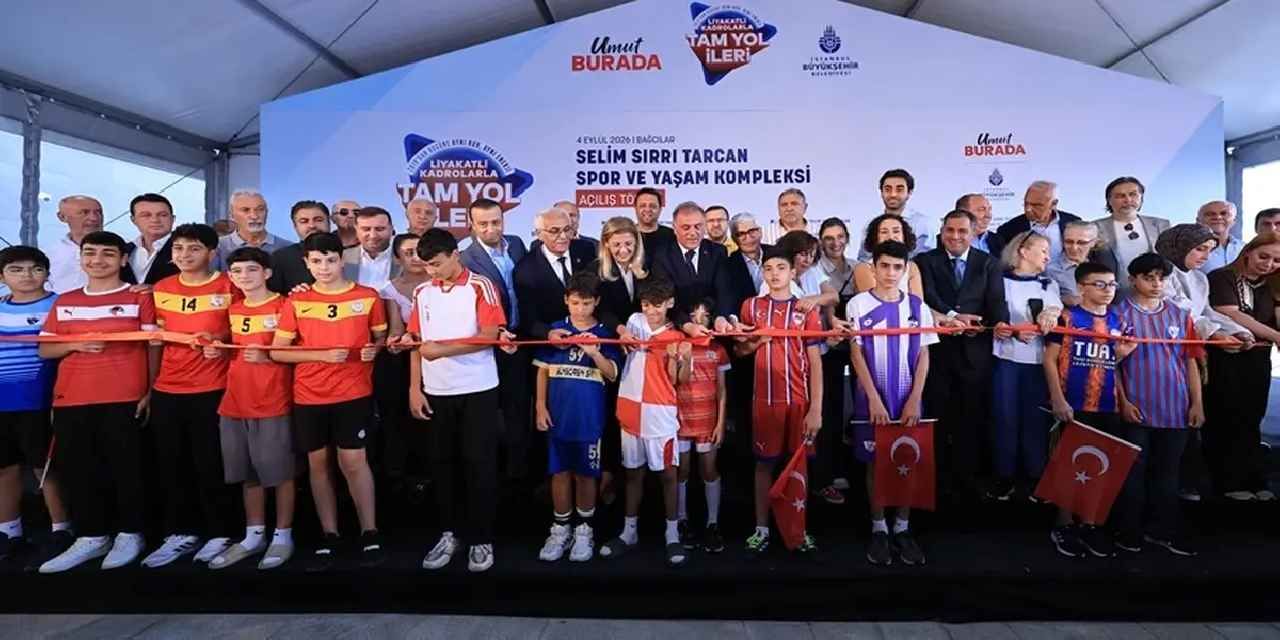 İstanbul'da Selim Sırrı Tarcan Spor ve Yaşam Kompleksi hizmete açıldı