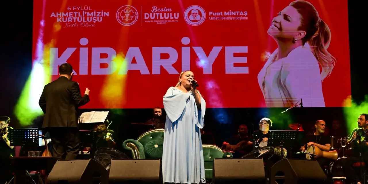 Manisa Ahmetli’de kurtuluşun 104. yılında Kibariye coşkusu
