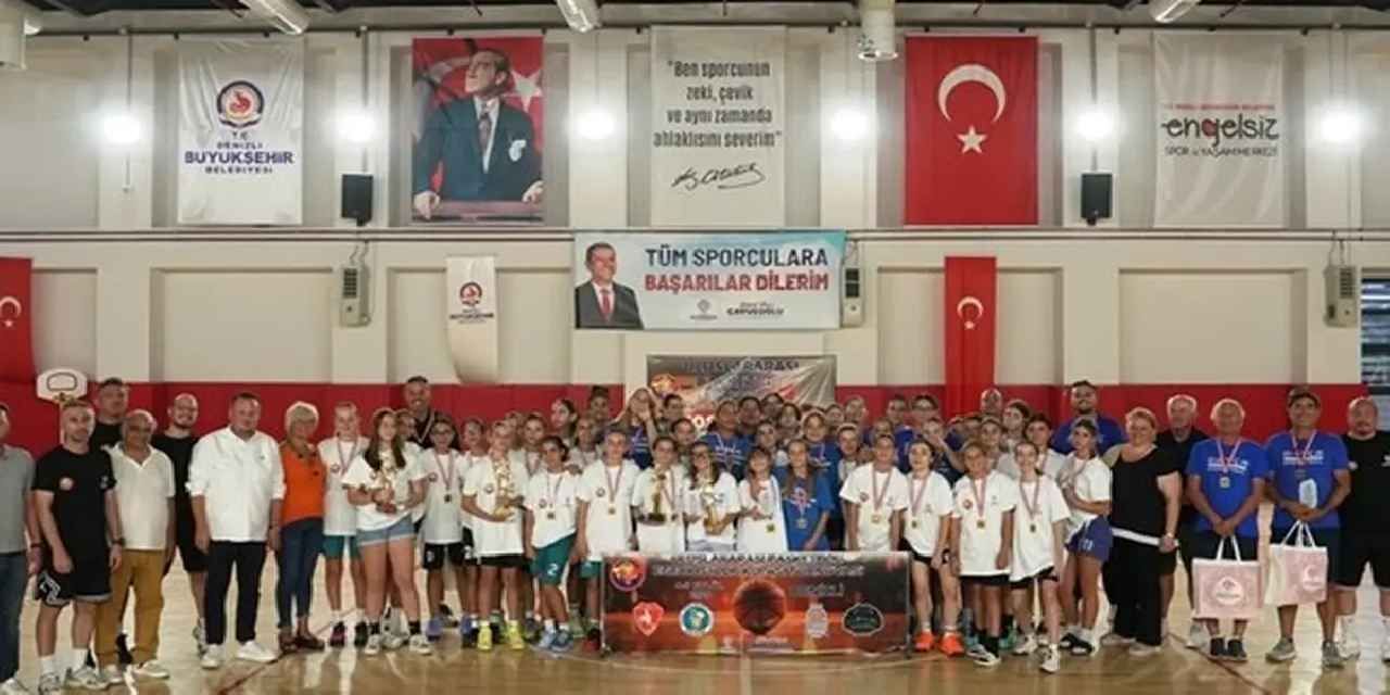 Denizli’de Ege’nin iki yakası Basketbol Turnuvasında buluştu