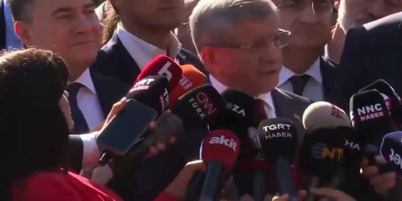 Davutoğlu’ndan ifade sonrası ilk açıklama: Türkiye’nin itibarı için