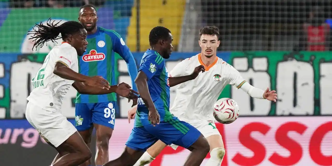 Çaykur Rizespor 0-1 Corendon Alanyaspor (Maç Sonucu)