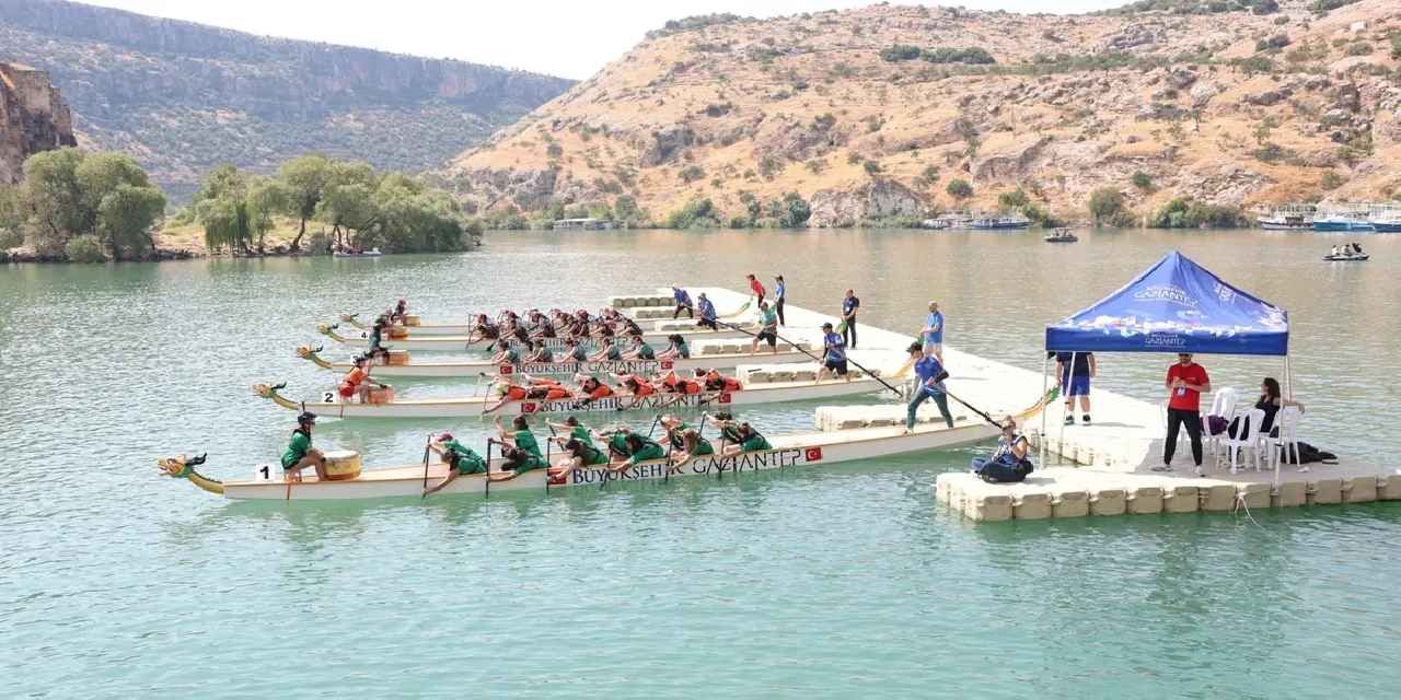 Rumkale Su Sporları Festivali nefes kesti