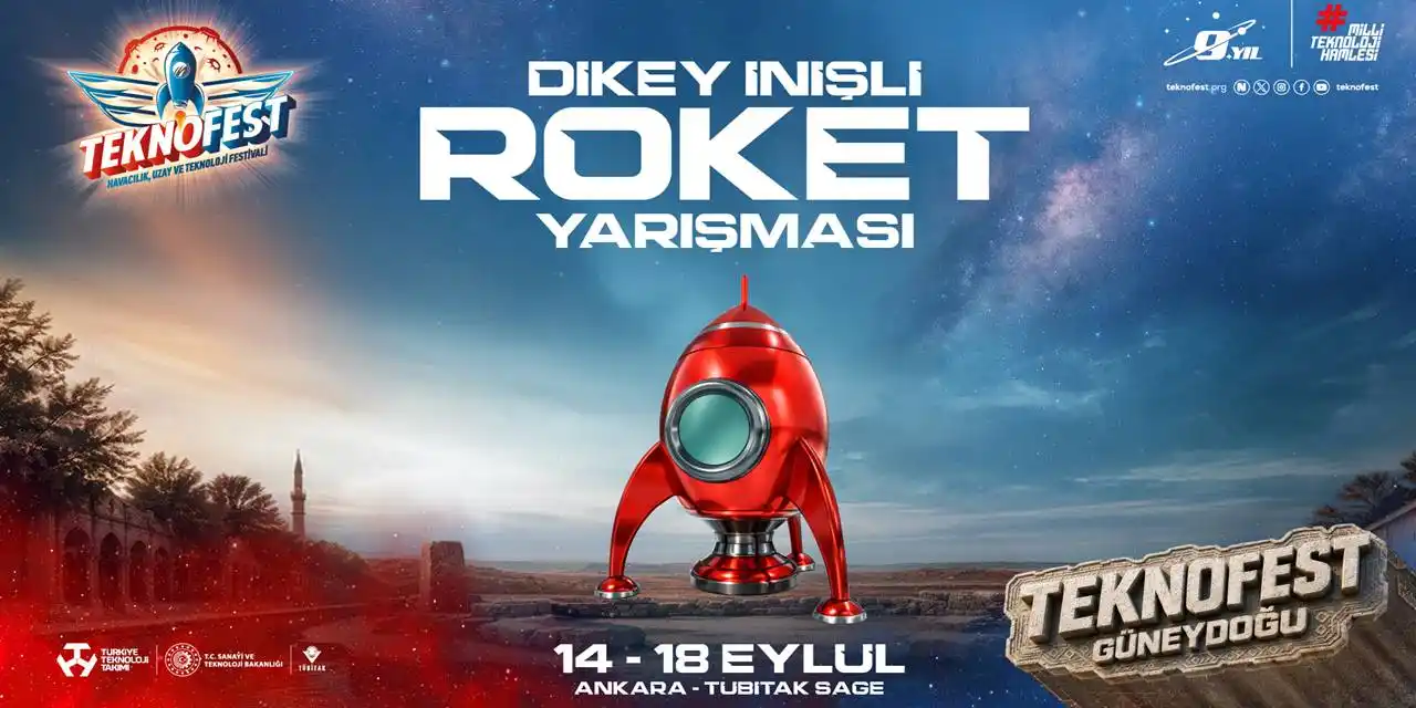TEKNOFEST'te Soğuk Gaz İtkili Roketler Hedefe İniyor!