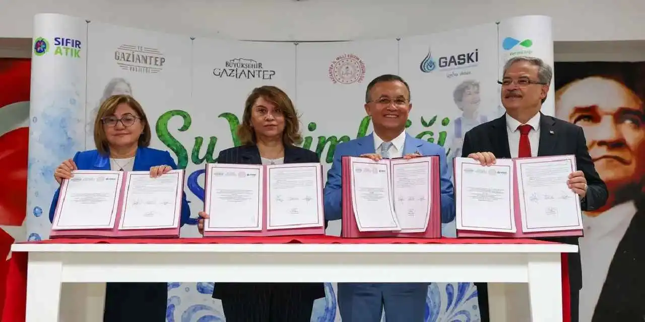 Gaziantep’te öğrenciler için 'Su Verimliliği' seferberliği