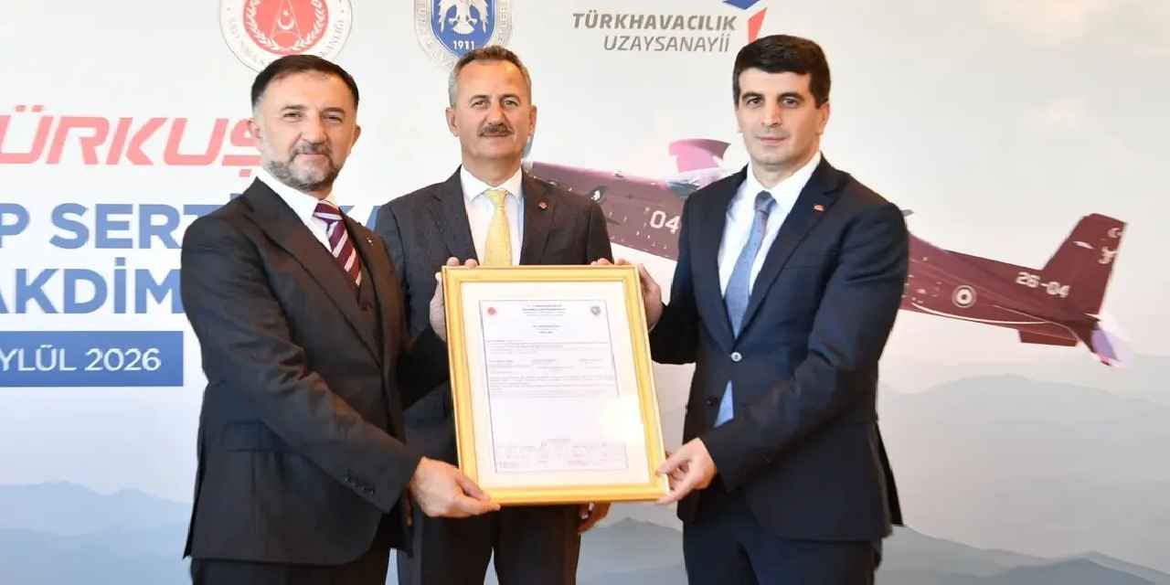 Türk havacılığında tarihi adım... HÜRKUŞ-II’ye Askeri Tip Sertifikası