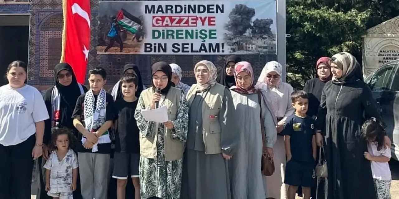 Gazze’deki eğitim mücadelesi Mardin’de gündeme taşındı: 