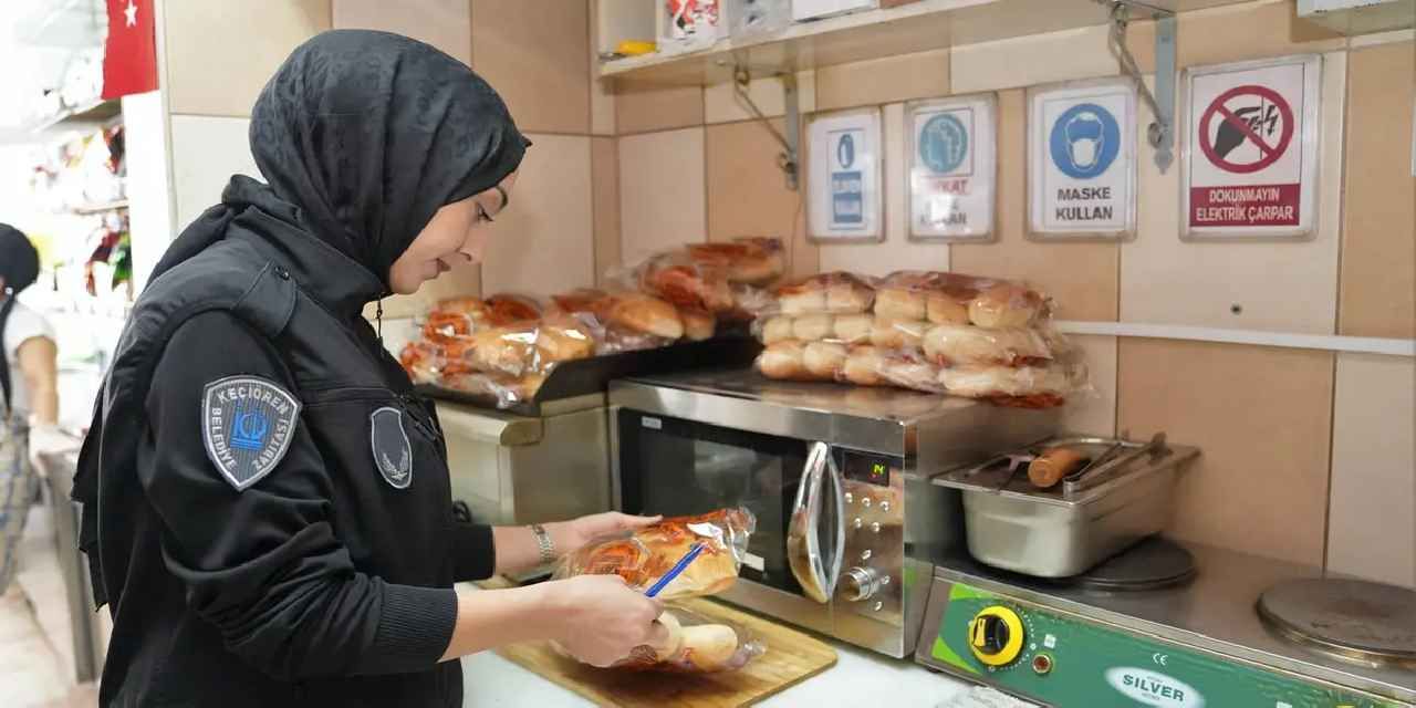 Ankara Keçiören'deki okul kantinleri tek tek denetleniyor