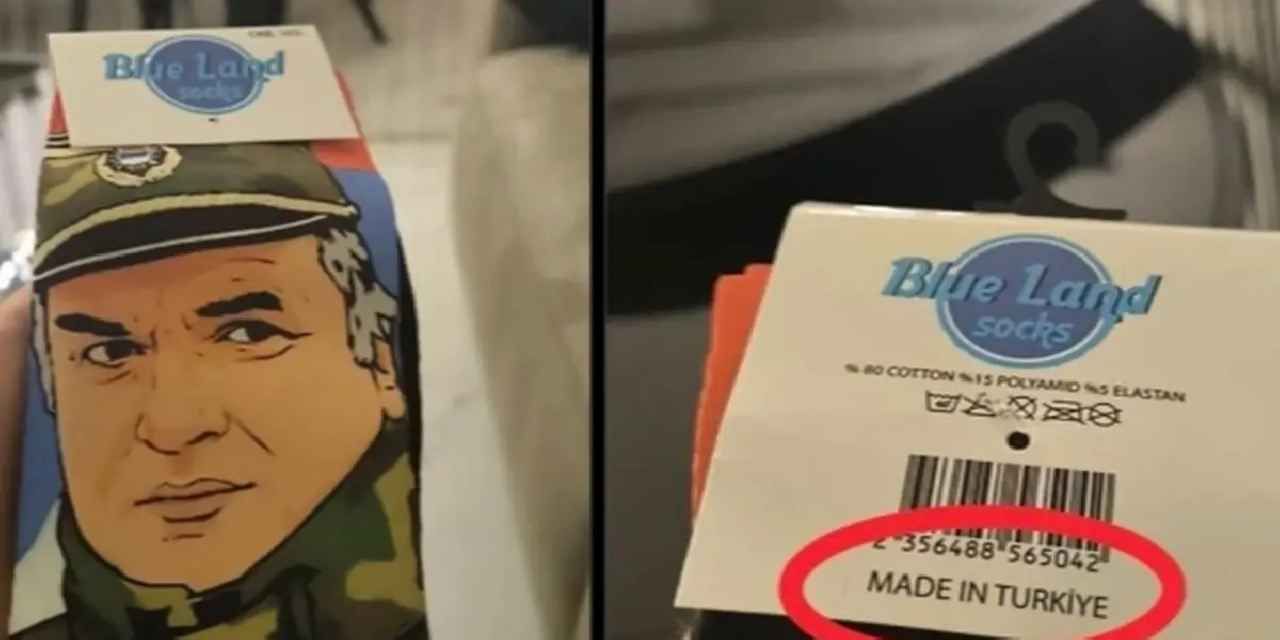 Bakanlık'tan 'Made in Türkiye' etiketli çorap için suç duyurusu!
