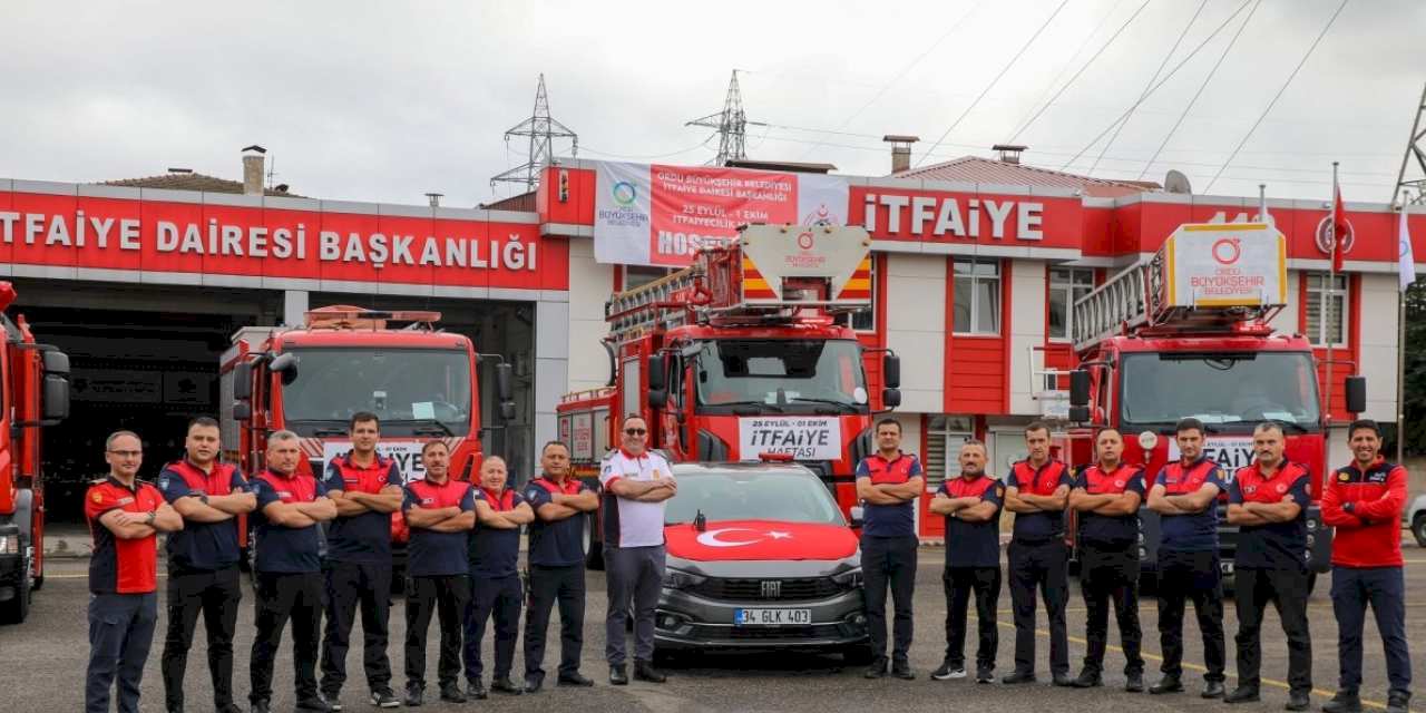 Ordu itfaiyesi 312. yılını etkinliklerle kutluyor