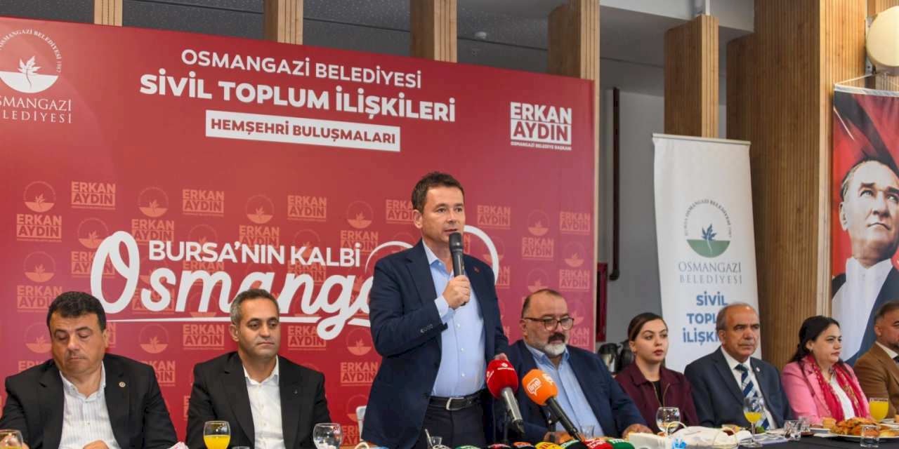 Bursa Osmangazi'de hemşehri dernekleri bir araya geldi