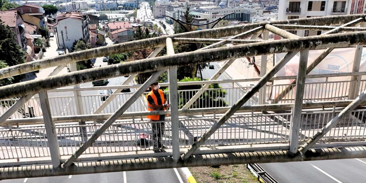 Kocaeli'de Santral Rampası'nda çevre düzenlemesi başladı