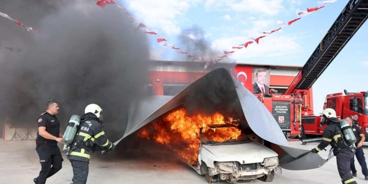Şanlıurfa'da yeni itfaiye binası hizmete açıldı