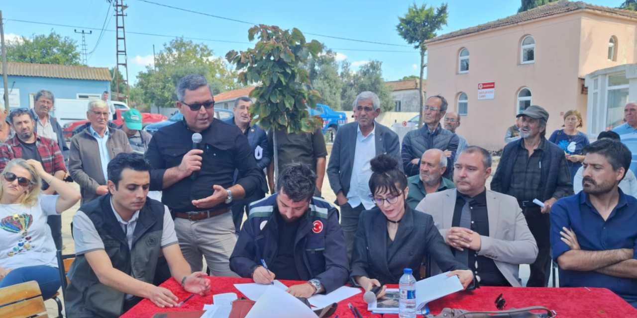 Enez'de bentonit ocağı kapasite artışına tepki