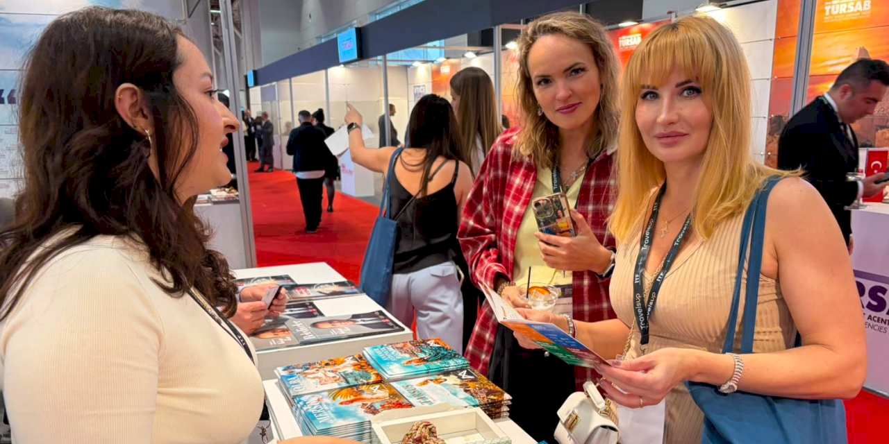 Mersin turizm potansiyelini İstanbul fuarında tanıttı