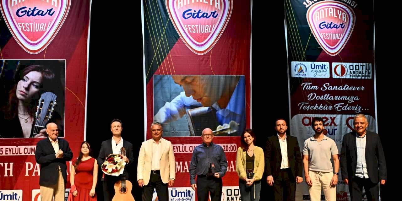 Antalya 15. uluslararası gitar festivali sona erdi