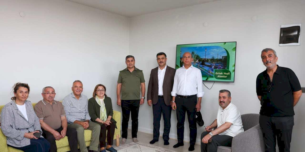 Gaziantep'te Bahçelievler projesinin örnek daire tanıtımı yapıldı