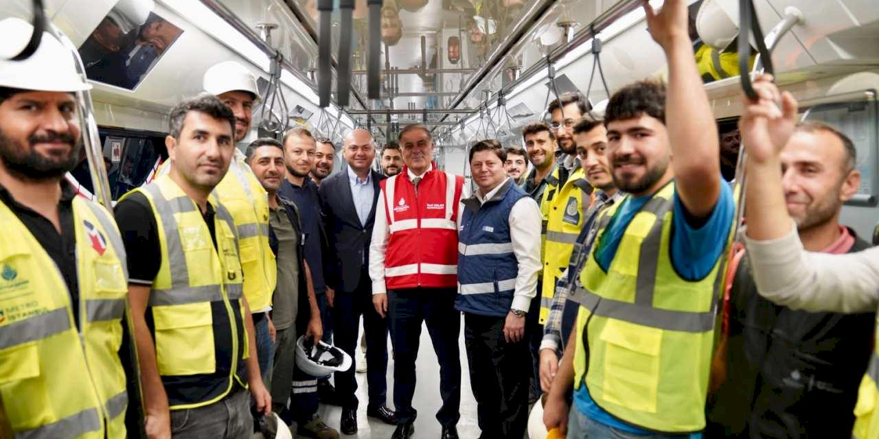 İstanbul Ümraniye-Ataşehir-Göztepe metro hattı aralık ayında açılıyor