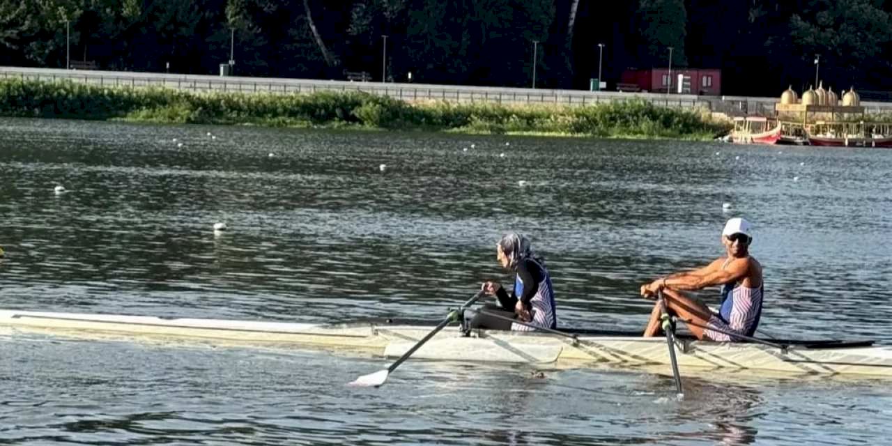 Depremzede sporcu kürekte Türkiye şampiyonu oldu