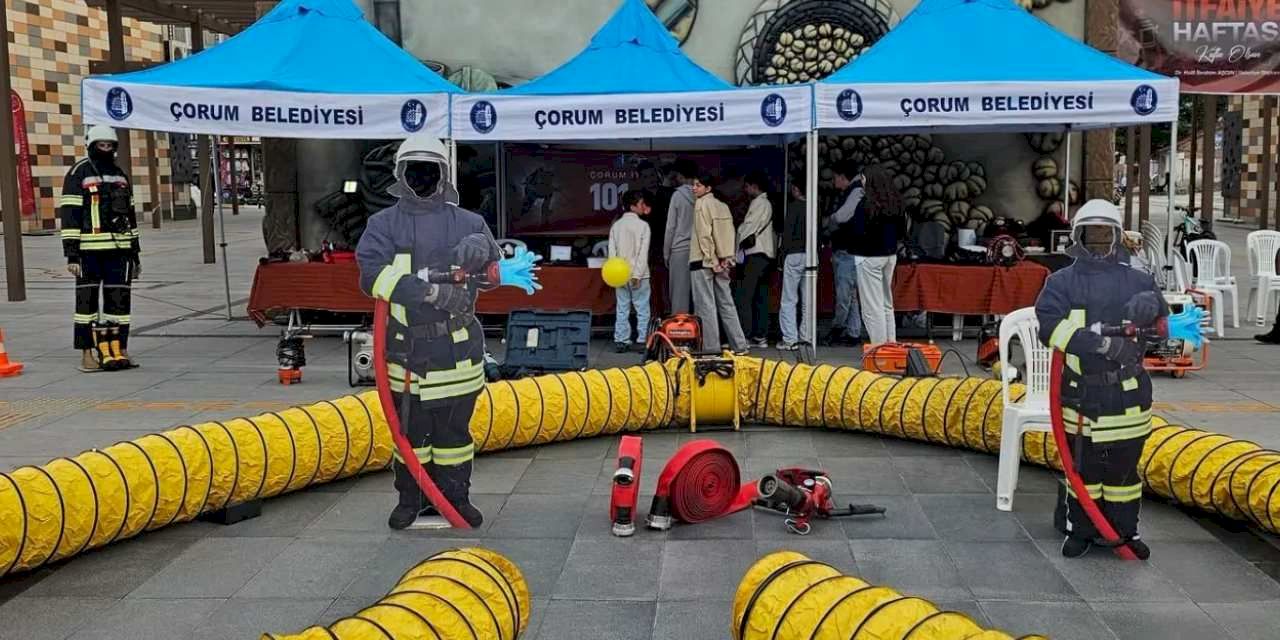 Çorum İtfaiyesi bir asrı geride bıraktı