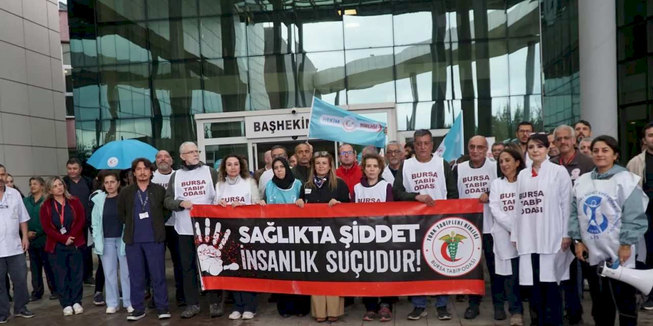 Mudanya'da sağlık çalışanına şiddete sert tepki