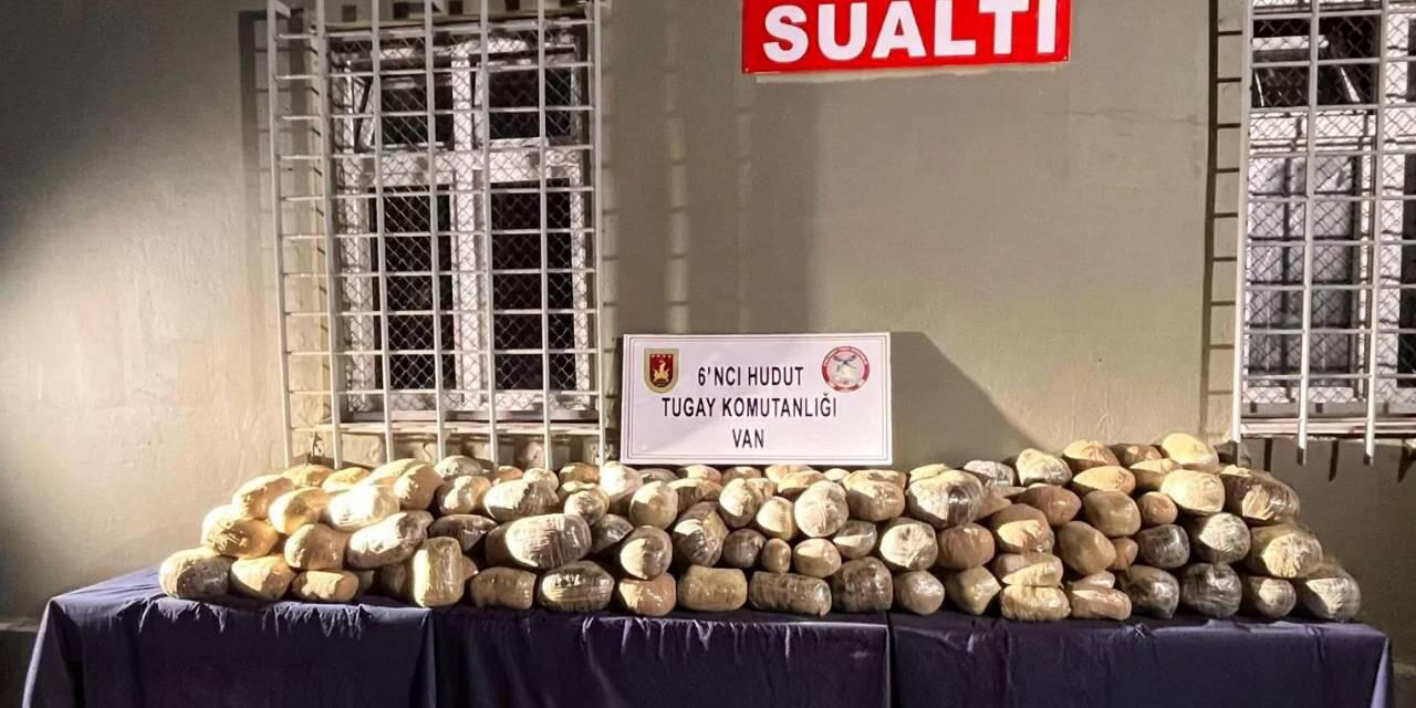 Van sınırında dev uyuşturucu operasyonu gerçekleştirildi