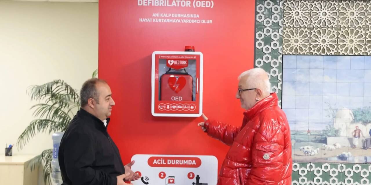 Gebze'de kalp krizine karşı hayat kurtaran cihaz dönemi