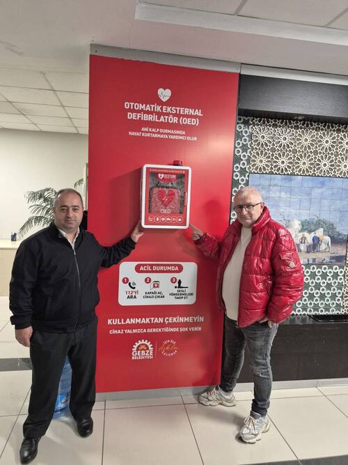 Gebze'de kalp krizine karşı hayat kurtaran cihaz dönemi