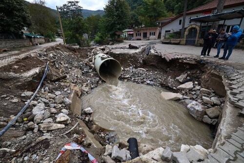 Geyve'de rekor yağış sonrası hasar tespiti başladı