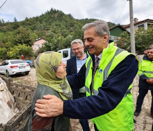 Geyve'de rekor yağış sonrası hasar tespiti başladı