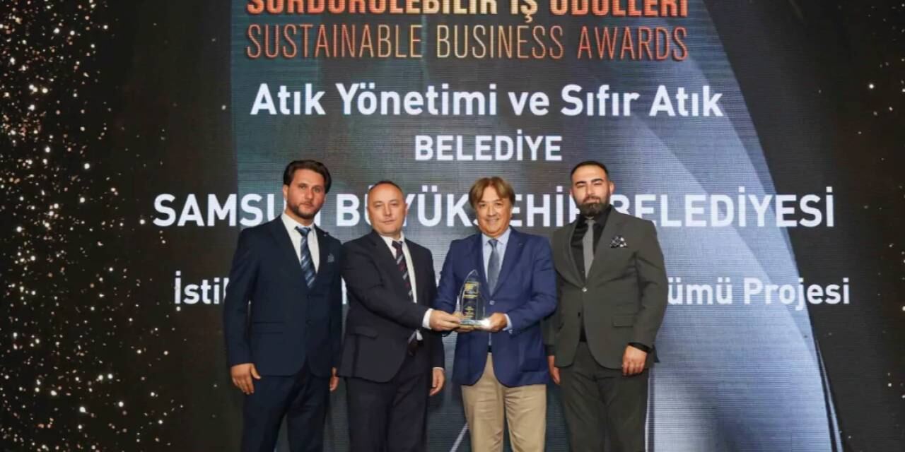 Çiftlik Caddesi dönüşümü Samsun'a prestijli ödül getirdi