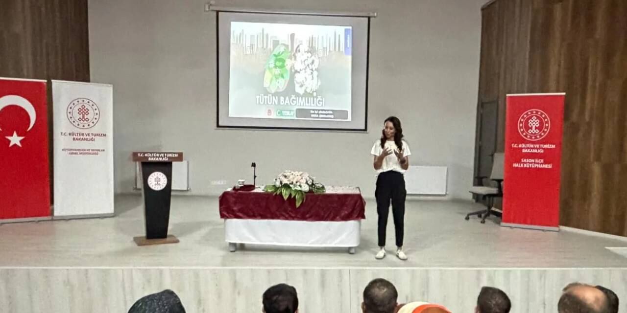 Sason'da gençlik çalışanlarına bağımlılıkla mücadele eğitimi verildi