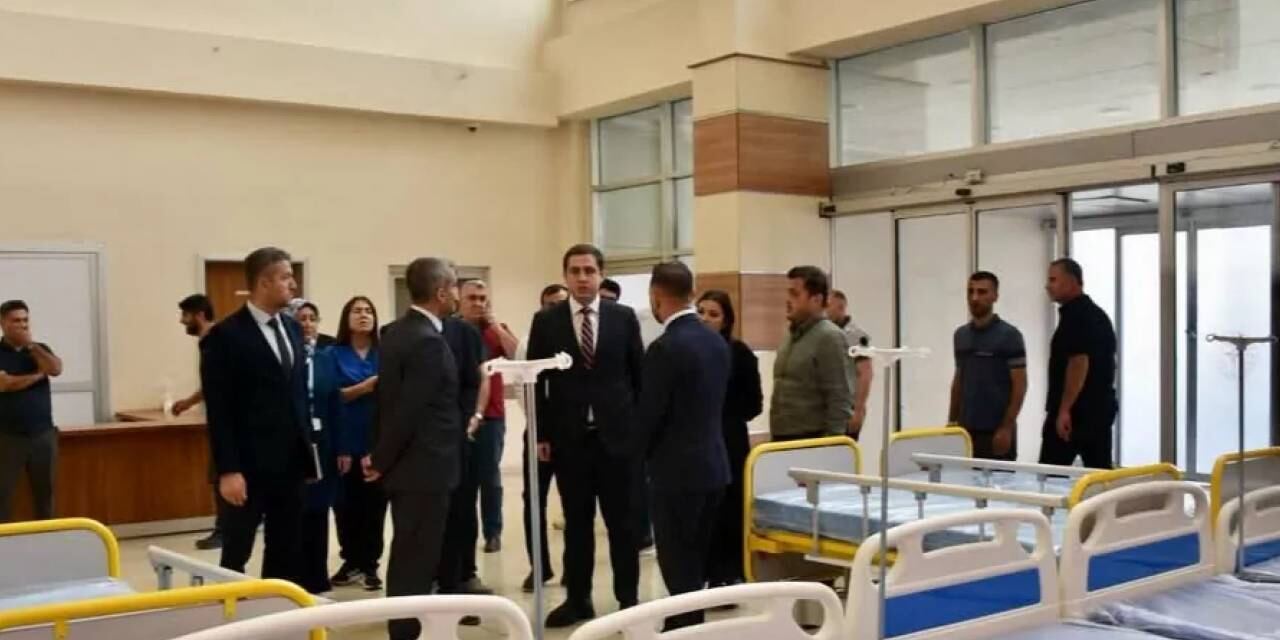 Sason'da yatağa bağımlı hastalara hasta yatağı desteği