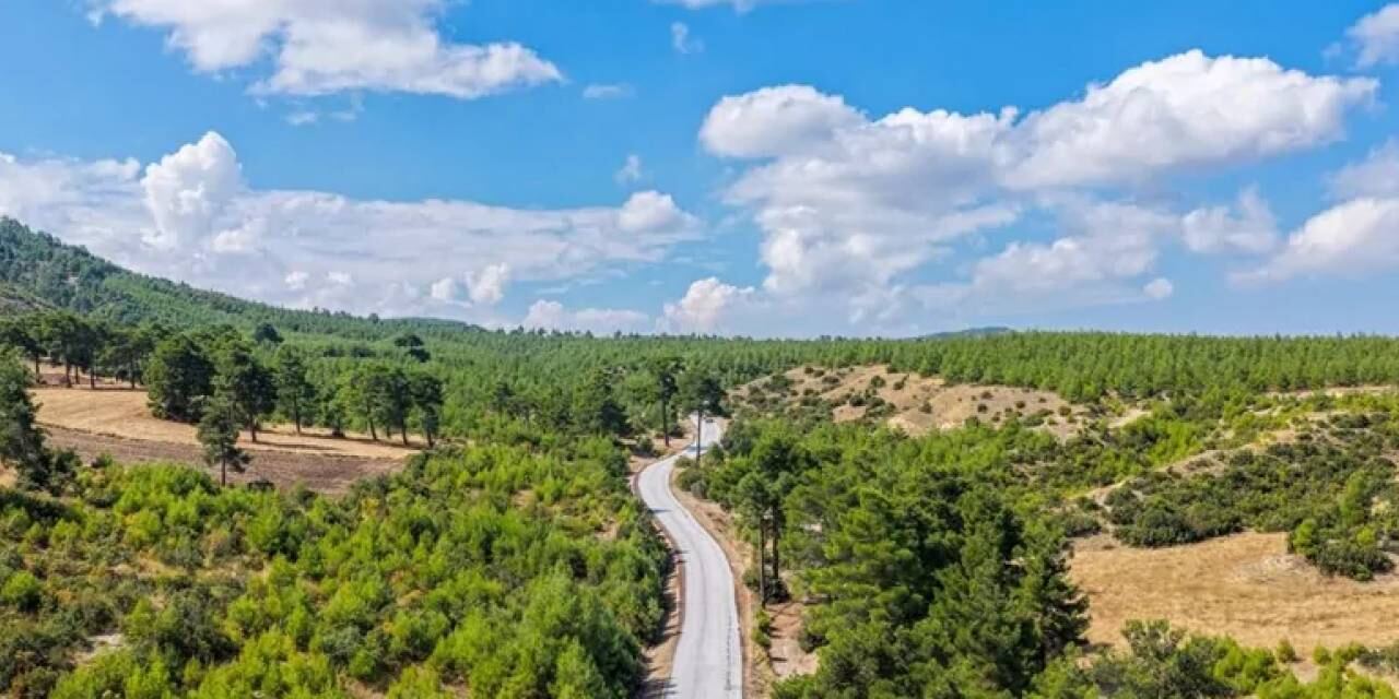 Denizli'de yeni yol çalışması tamamlandı