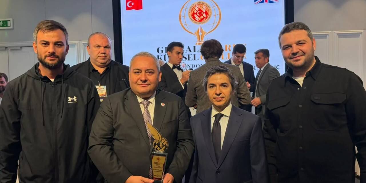 Keçiören başkanı uluslararası ödül aldı