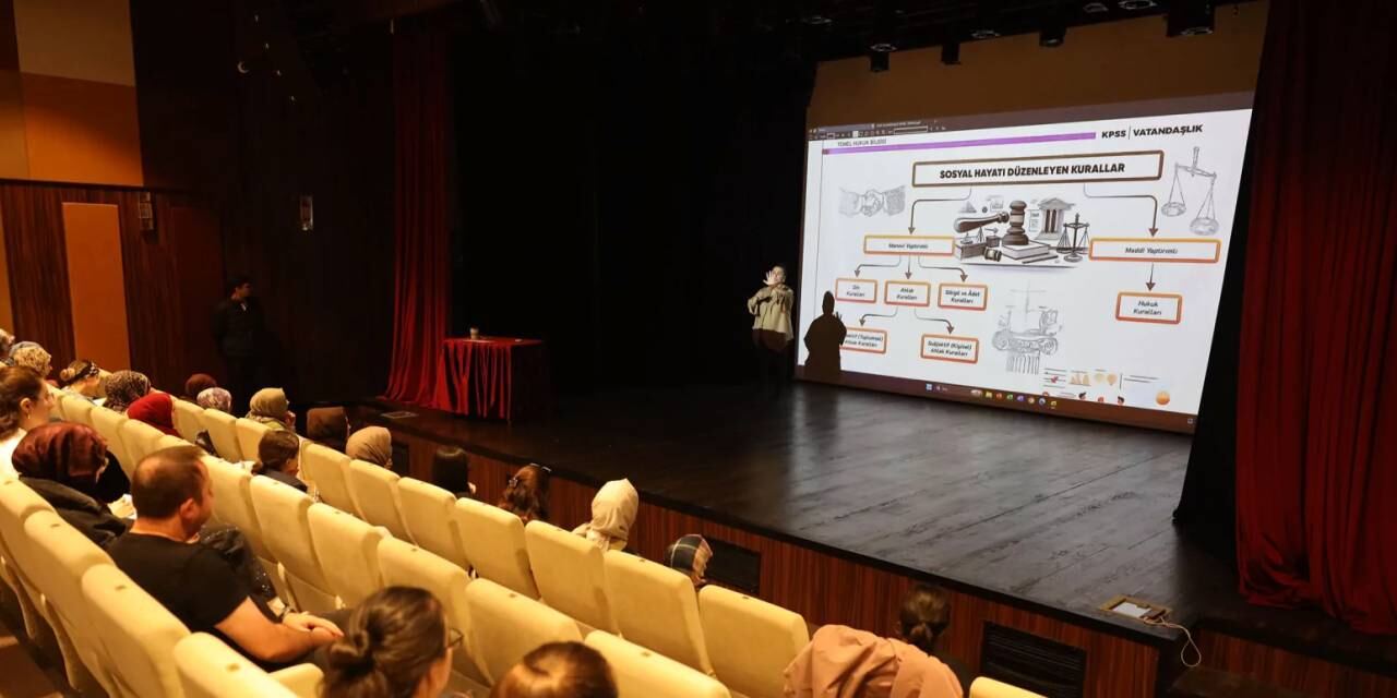 KPSS Ön Lisans adayları sınav öncesi bilgilerini tazeledi