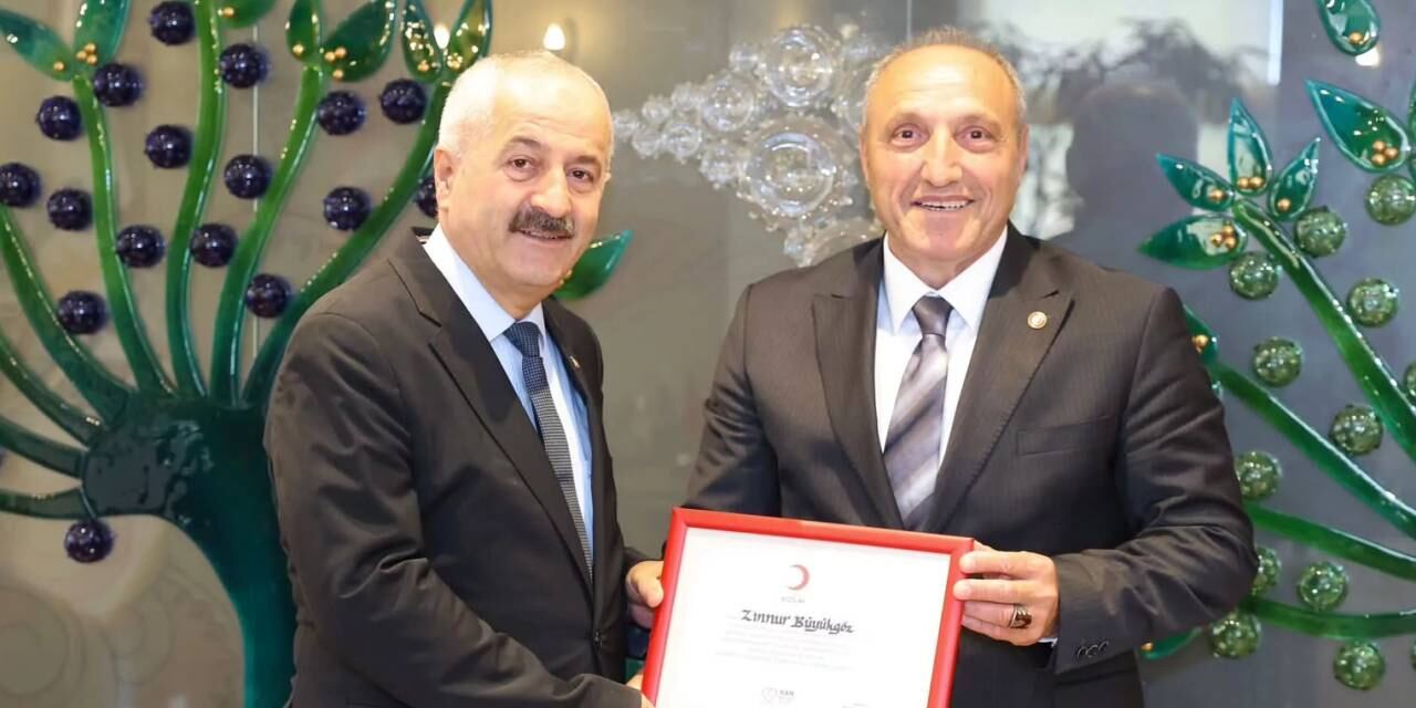Kızılay’dan Başkan Büyükgöz’e Teşekkür