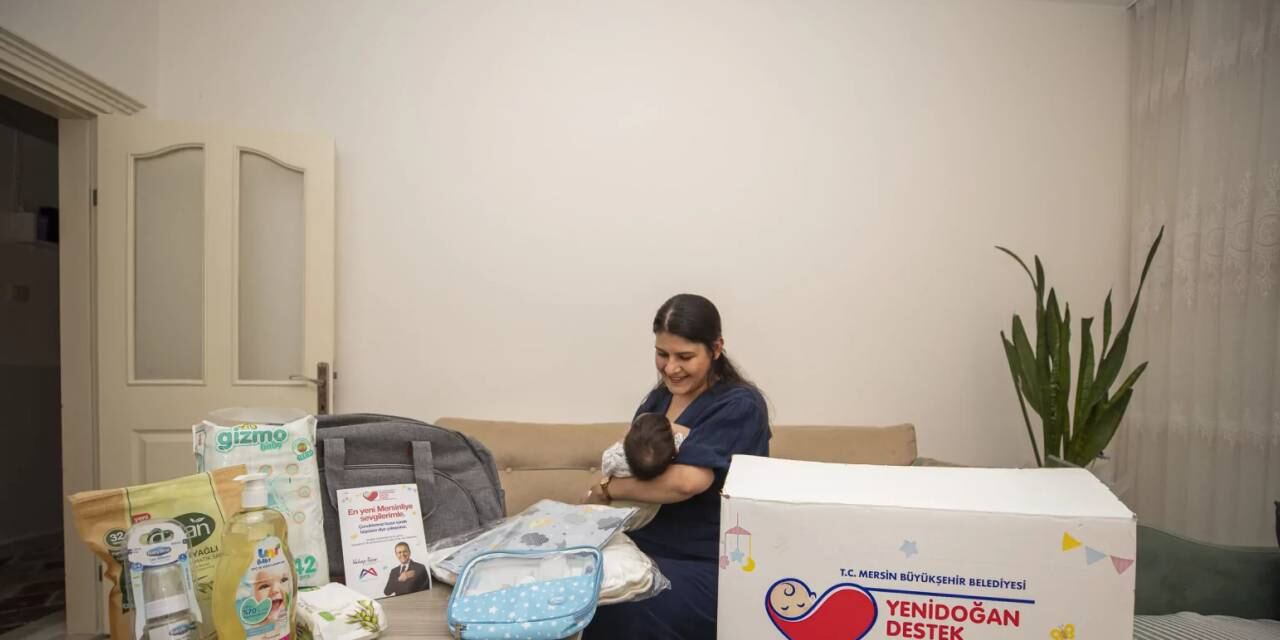 Mersin’de Hoş Geldin Bebek projesiyle ailelere destek