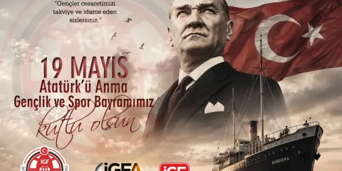 107 yıldır geleceğe ışık tutulan pusula... 19 Mayıs Atatürk'ü Anma Gençlik ve Spor Bayramımız kutlu olsun
