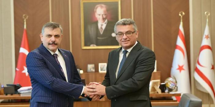 İçişleri Bakanı Mustafa Çiftçi KKTC'de