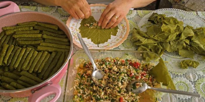 Yaprak sarma ihracatında aslan payı Ege'nin