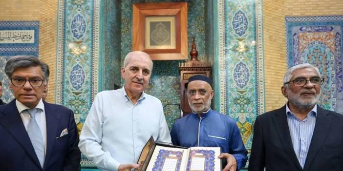 Numan Kurtulmuş Lizbon Merkezi Camii'ni ziyaret etti